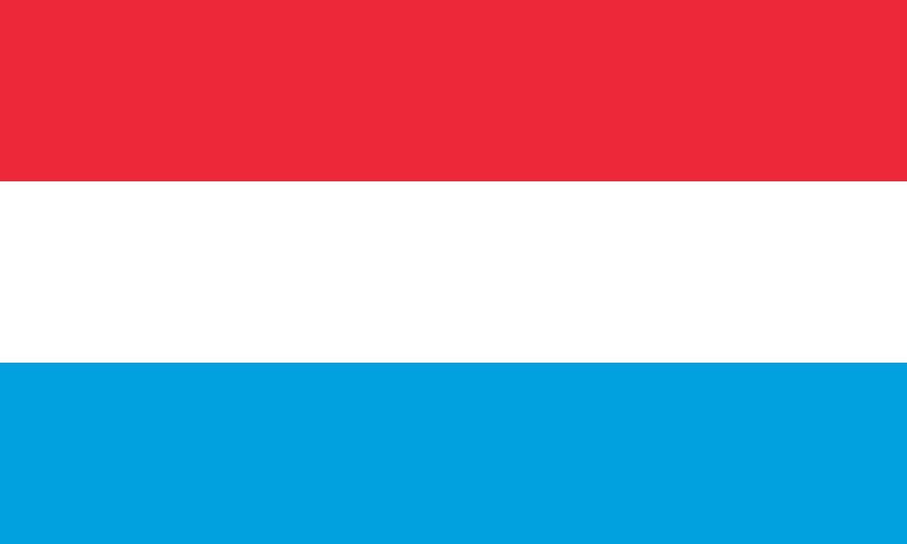 Luxemburg flagge